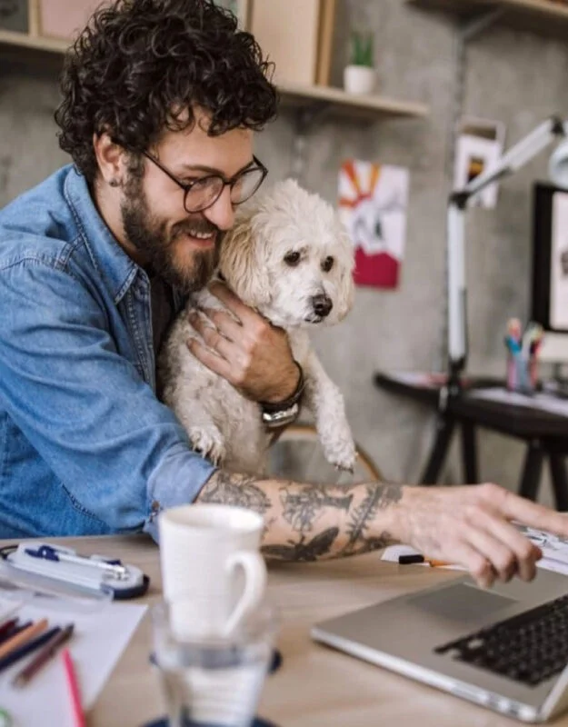 Imagem de como trabalhamos em casa