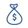 ícone saco de dinheiro