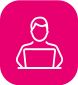 Ícone estudantes empregados
