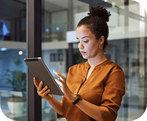 Imagem ilustrativa de uma solução completa, destacando integração de serviços e tecnologia