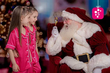 Em nova campanha, Papai Noel usa soluções da Serasa Experian para autenticar gêmeas thumbnail