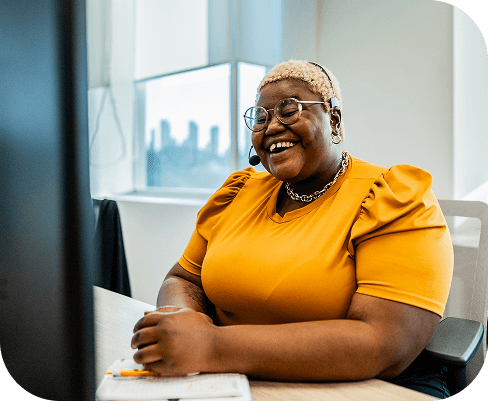 Imagem de suporte especializado, mostrando atendimento personalizado e profissional