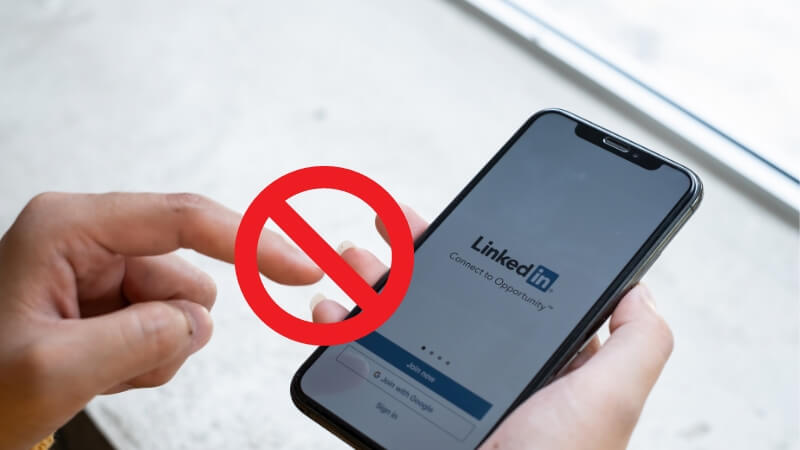 Como bloquear pessoas no LinkedIn?