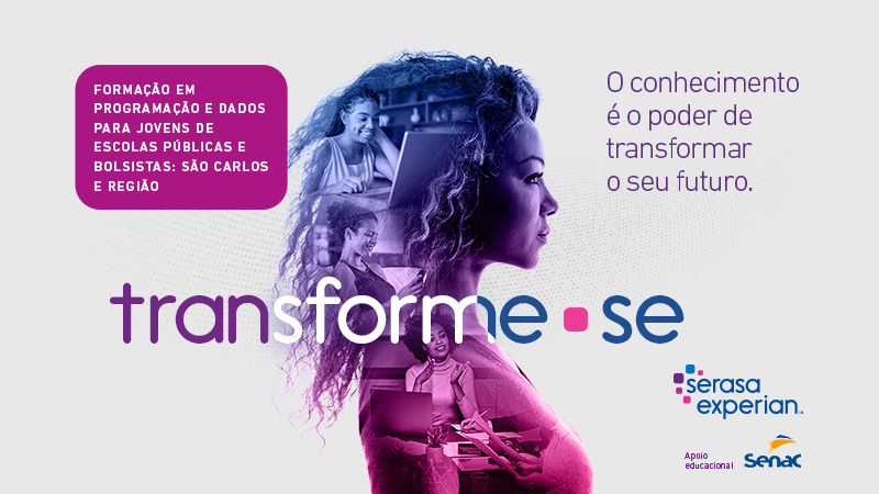 Serasa Experian oferece bolsas de estudo para jovens de escolas públicas e bolsistas