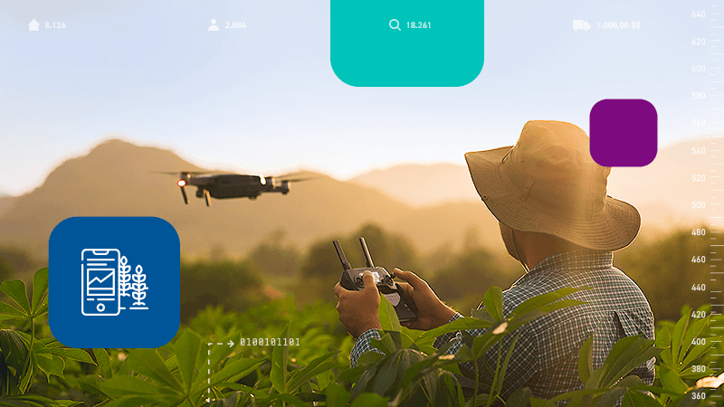 Uso de drones na agricultura e tecnologias de monitoramento