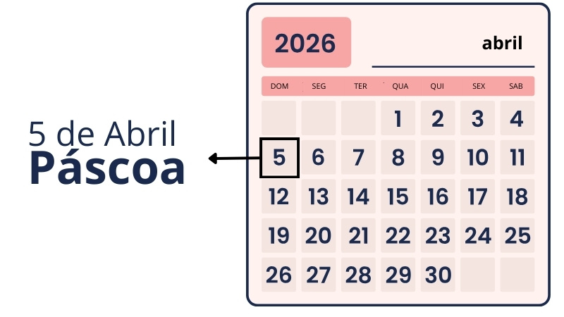 5 de abril dia da pascoa em 2026