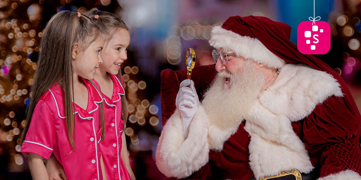 Em nova campanha, Papai Noel usa soluções da Serasa Experian para autenticar gêmeas