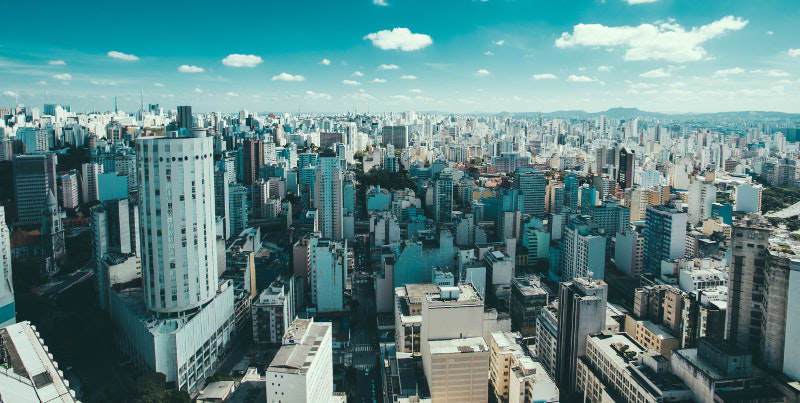 foto aérea de são paulo