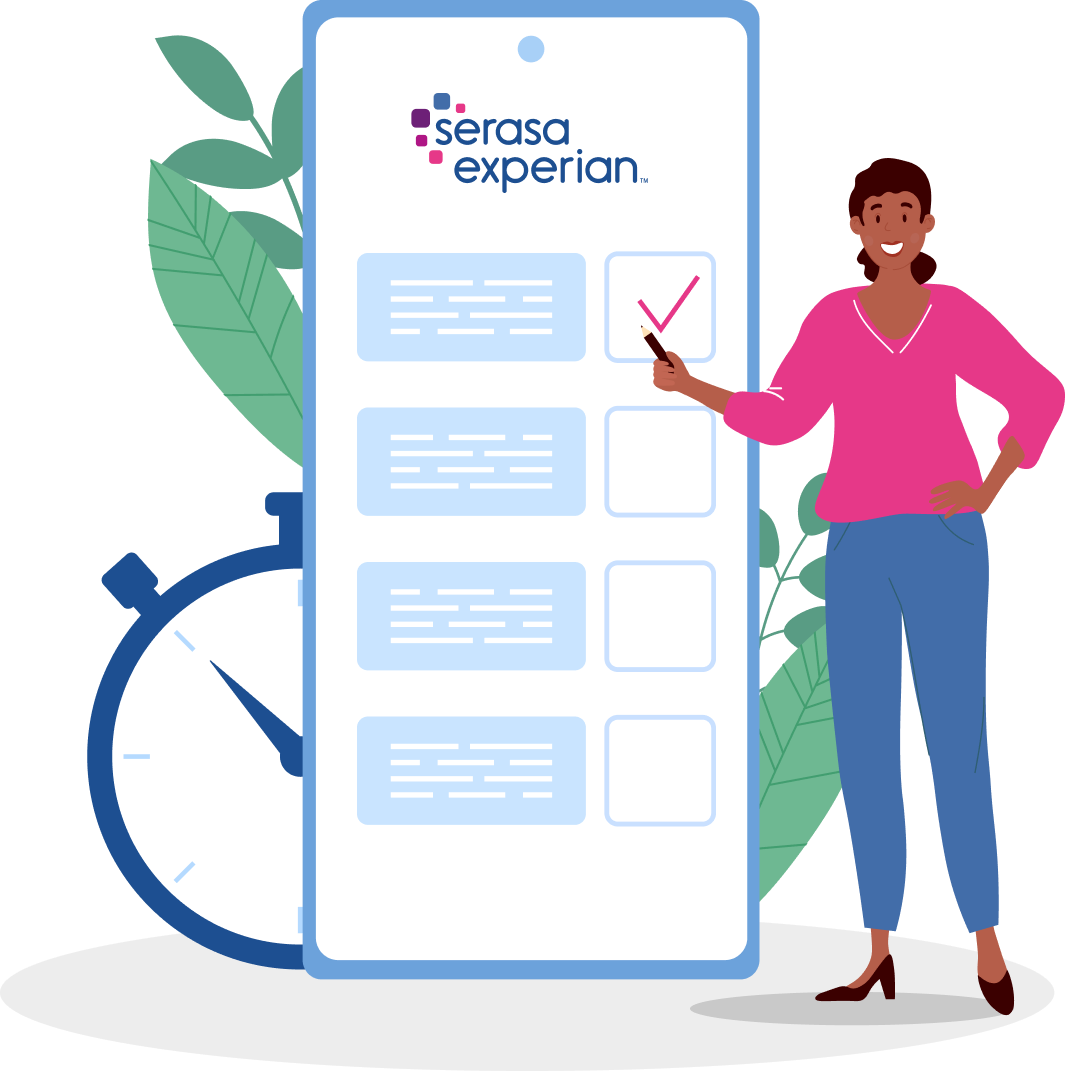 Ilustração alertas televendas Serasa Experian